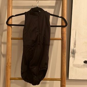 Black leotard